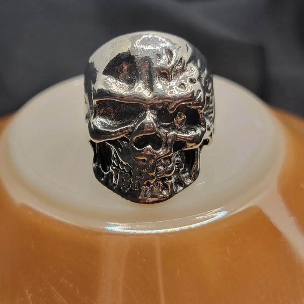 Two-face Skull ring